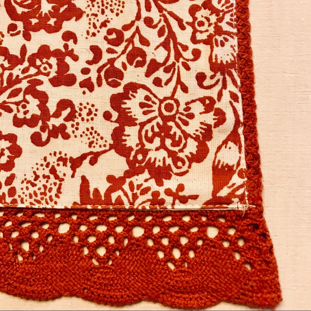Indian Printed Cotton Table Runner Cost Plus